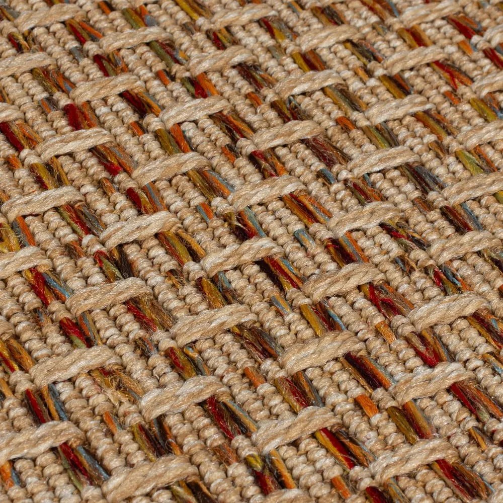 Natúr színű kültéri-beltéri szőnyeg 120x170 cm Nora Diamond – Flair Rugs