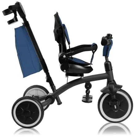 Lionelo - TRIS PLUS gyerek tricikli Blue Denim