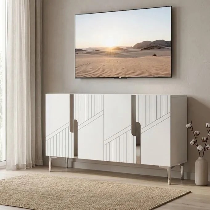 Evva 120 - White, Silver