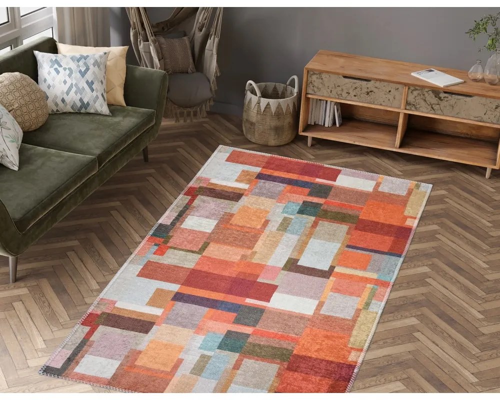 Mosható szőnyeg 80x150 cm Blocks of Fun – Vitaus