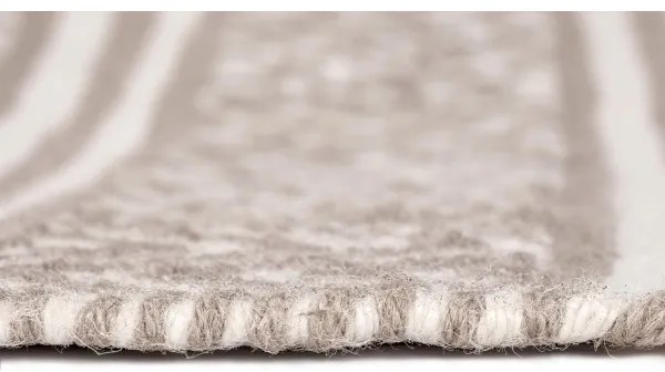 WENKO 24868100-SHAKI fürdőszobai szőnyeg 50x80 cm bézs/fehér