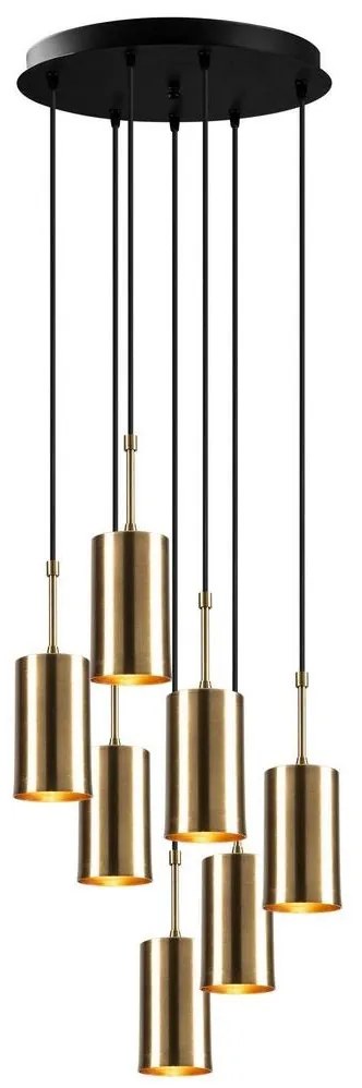 Csillár zsinóron KEM 7xE27/40W/230V