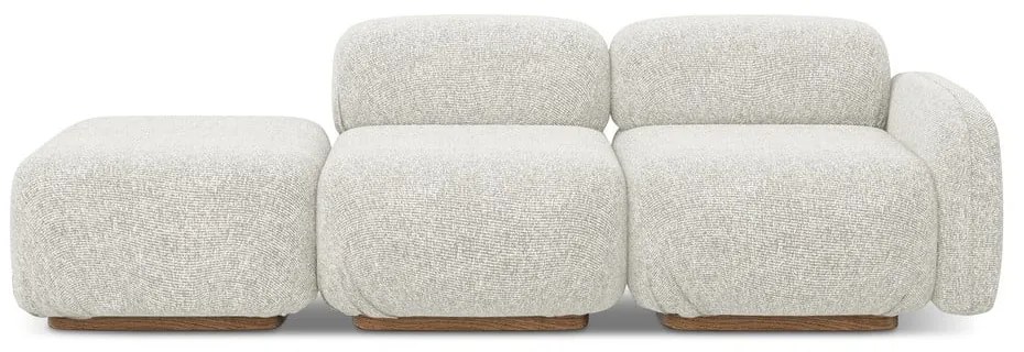 Krémszínű moduláris heverő (jobb oldali) Ailani – Makamii