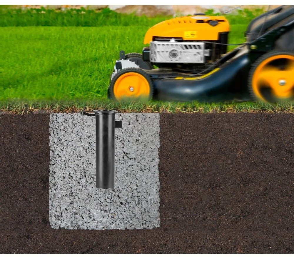 Ezüstszínű kerti ruhaszárító 30 m Essential – Brabantia