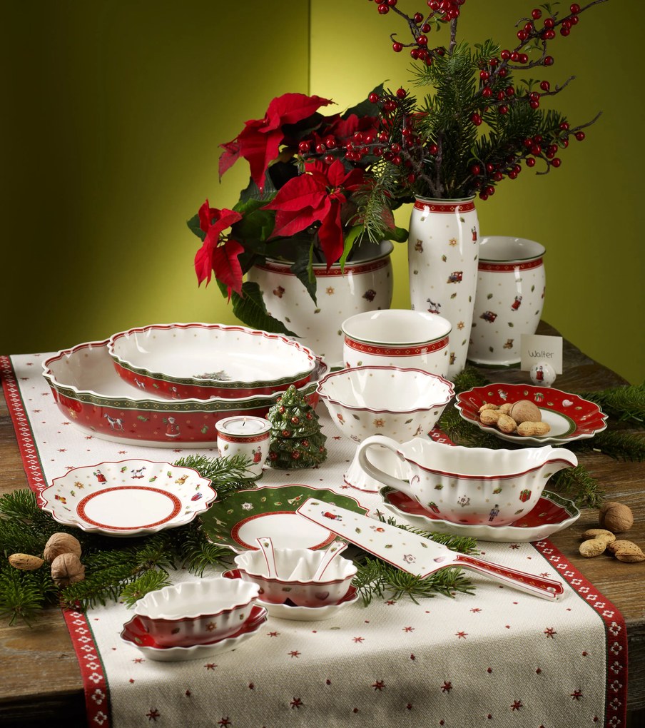 Karácsonyi reggeliző tányér - fehér, Toy's Delight kollekció - Villeroy & Boch