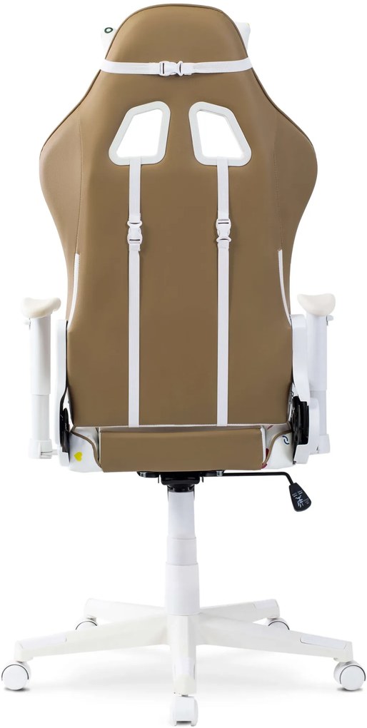 Irodai Forgószék Fehér/Barna Színben.CANDY