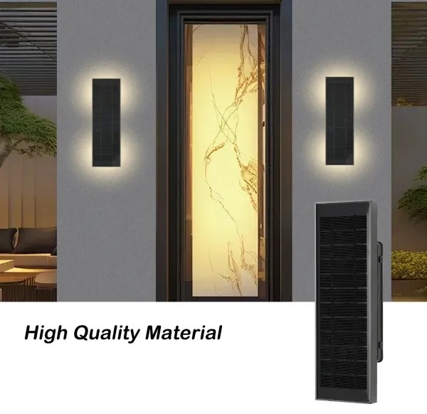 Brilagi - SUN napelemes LED fali lámpa, 2,5 W, 230 V, 30 cm, 2000 mAh, IP44