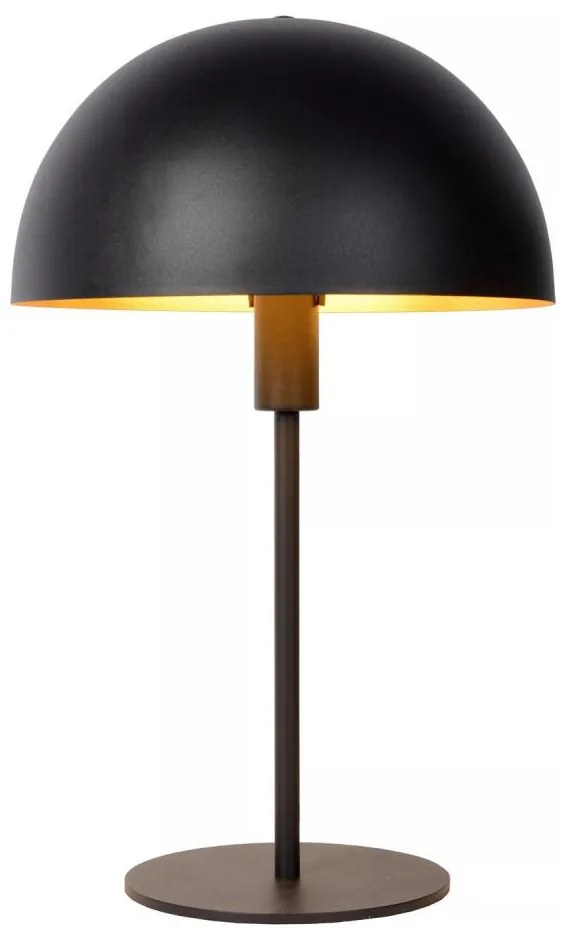 Lucide 45596/01/30 - Asztali lámpa SIEMON 1xE14/25W/230V fekete