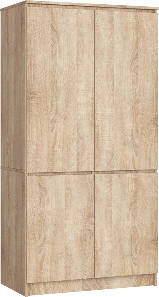 Szekrény S90 4D Clp Sonoma Akd