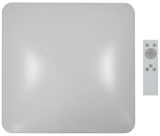 Brilagi-LED Dimmelhető VELVET SQUARE lámpatest LED/36W/230V Wi‑Fi Tuya + távvezérlő, krémszínű