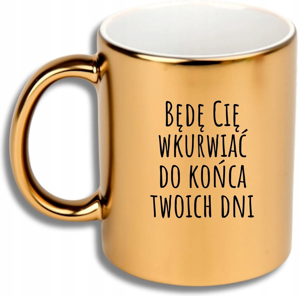 Arany Bögre Ajándék Különböző Alkalmakra Ajándék Az Életed Végéig