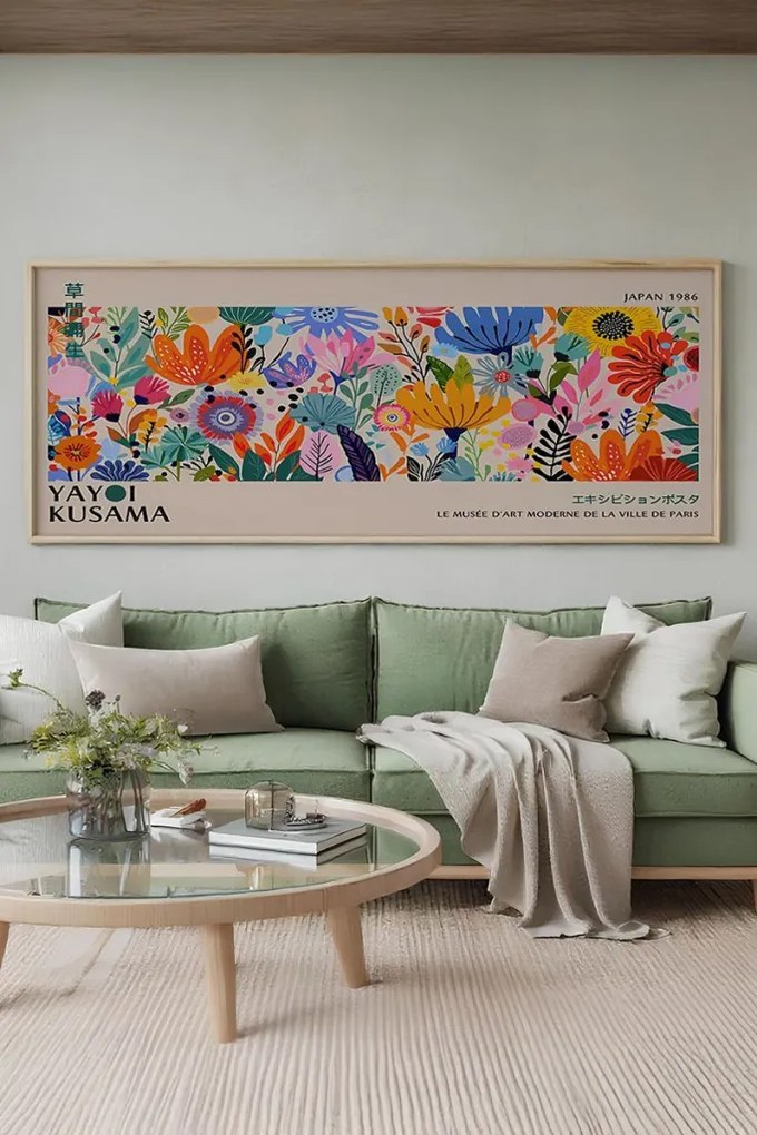Artsmdfyty1-50120 keretezett MDF falikép, 50 x 120 cm