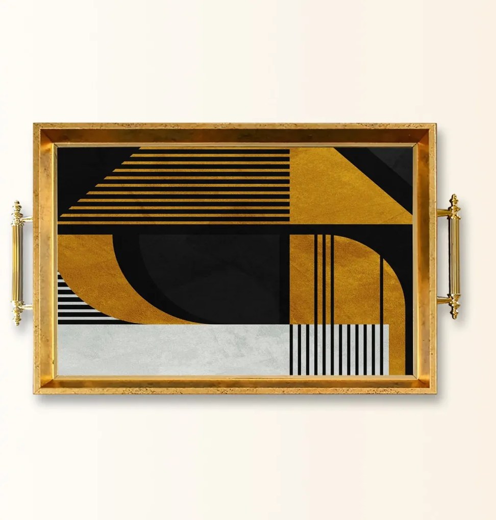 Üveg tálca, 38×24 cm – TPEA9936