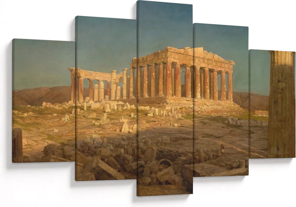 Kép - Frederic Edwin Church, The Parthenon, reprodukciók (150x105 cm)