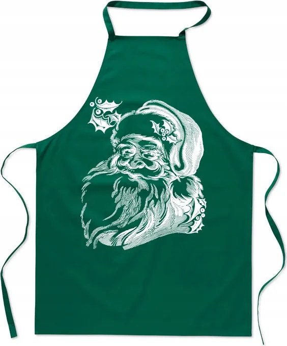 Konyhai kötény Mikulás Divatos nyomtatás Karácsony Ajándék