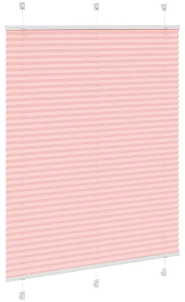 pliszírozott redőny rózsaszín 105x150cm szövetszélesség 104,4cm