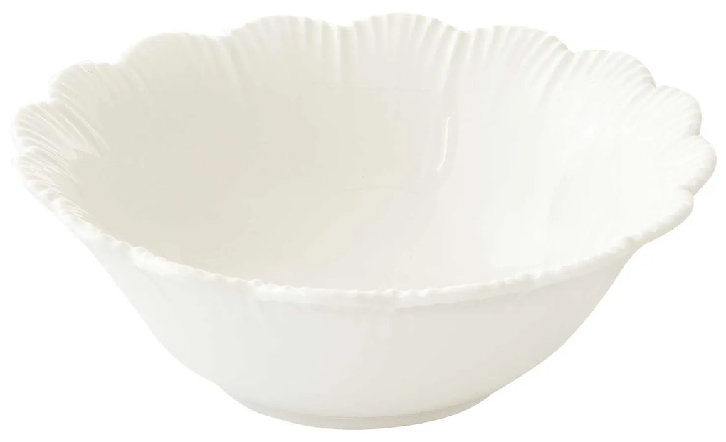 Fehér porcelán tálka 12 cm Fleuri