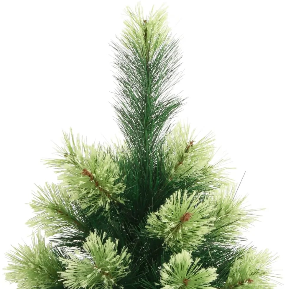 csuklópántos műkarácsonyfa állvánnyal 240 cm