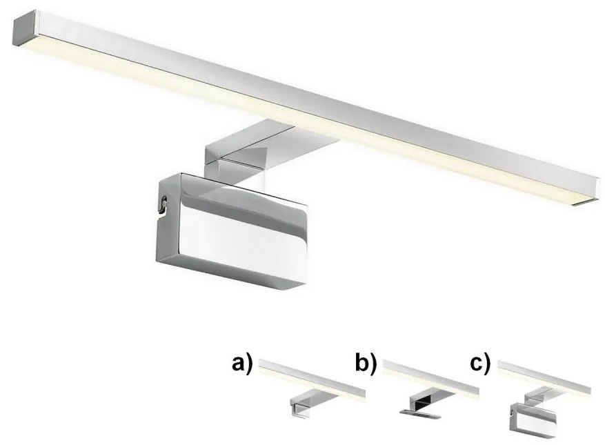 Nordlux MARLEE LED fürdőszobai tükörvilágítás, 8,9W, 230V, IP44, 50 cm, króm 2110701033
