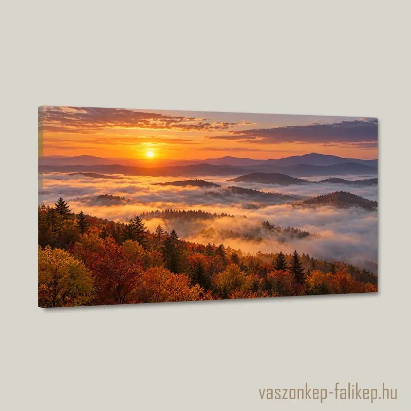 Páratánc vászonkép – élénk színekkel 40x23 cm