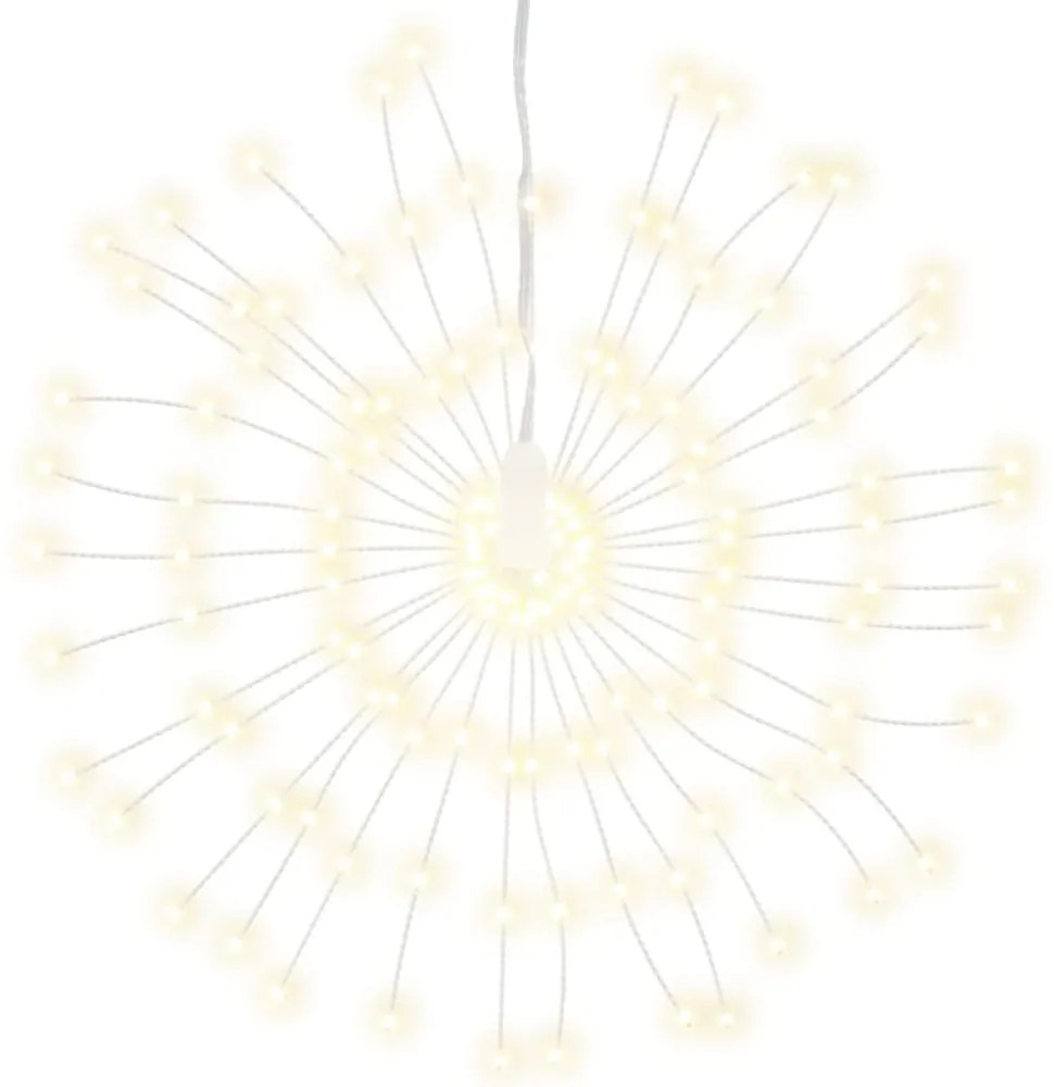 4 db karácsonyi meleg fehér csillagfény 140 db LED 17 cm
