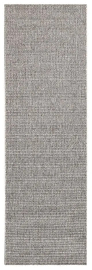 Szürke kültéri-beltéri futószőnyeg 80x350 cm Nature – Hanse Home