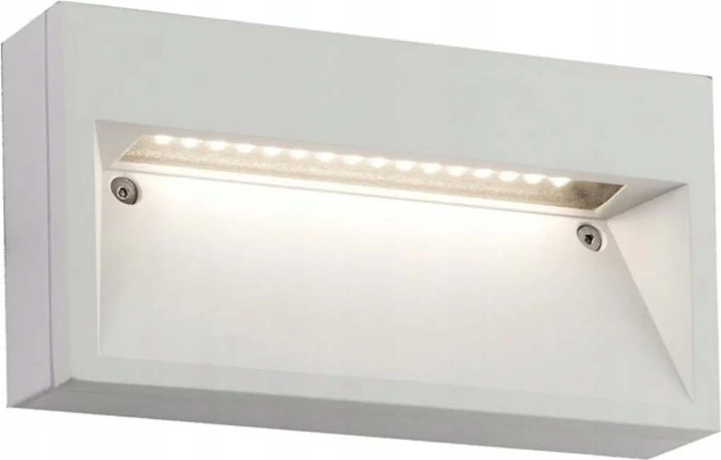 Faro Path Led fali lámpa IP44 9W 390lm fehér, modern dizájn