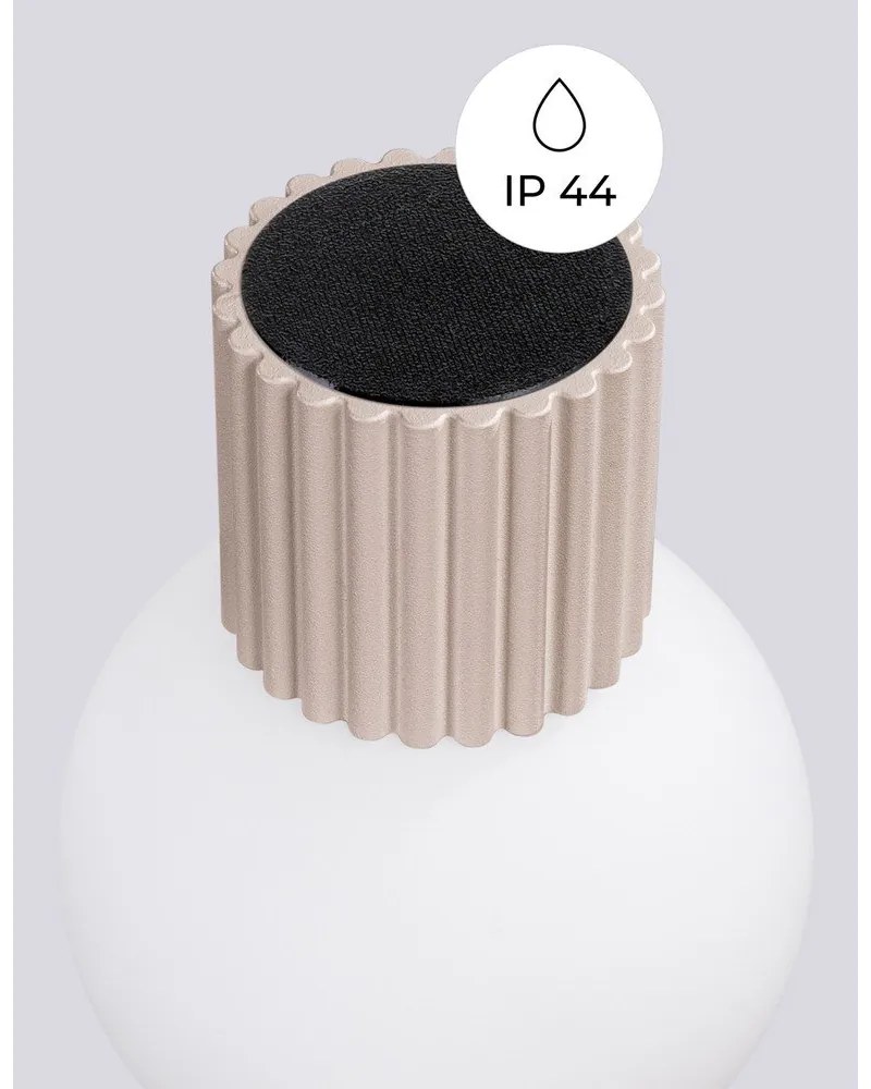 Szürkésbarna fali lámpa Orbital – Sollux