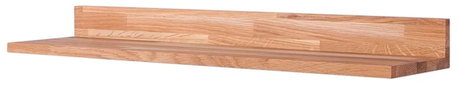 Natúr színű tölgyfa fali polc képekhez 80 cm Kalle – Interia Home & Living