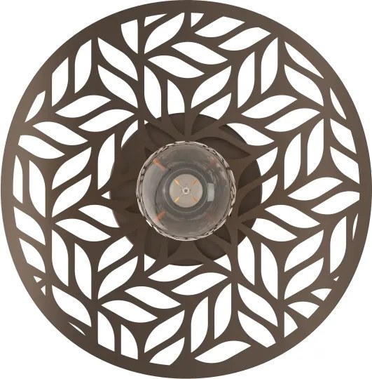 Eglo 44125 - SWABY fali lámpatest 1xE27/60W/230V bronz