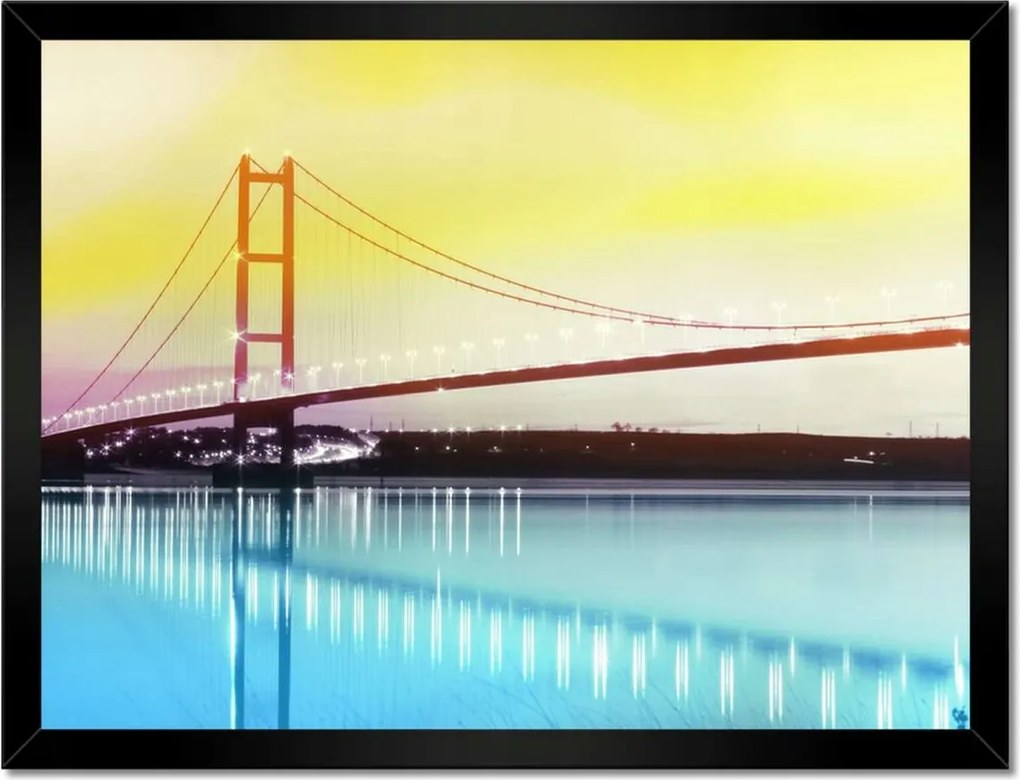Poszterek keretben 40x30 Híd az USA-ban