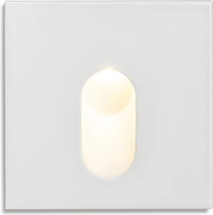 RENDL MEMPHIS SQ a falba süllyesztett fehér 230V LED 3W 60° 3000K