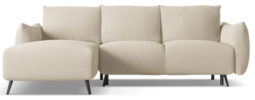 Bézs sarokkanapé (bal oldali) Malie – Makamii