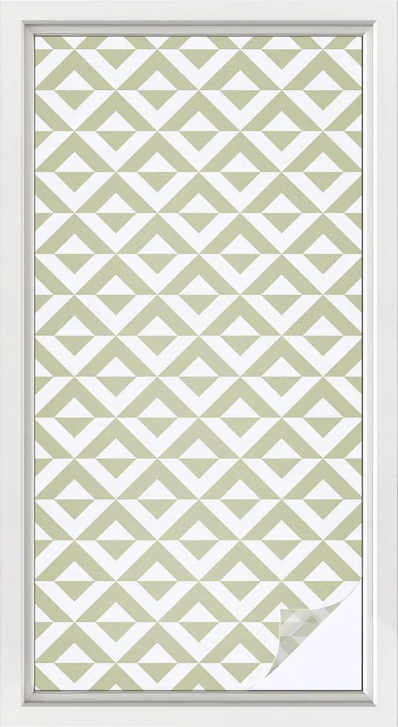 Ablakfólia öntapadós Adatvédelem Geometrikus rombuszok 50x100