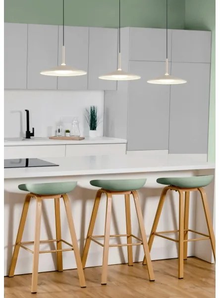 Globo 15635SA-3H - LED csillár kábelen LAMPONE LED/24W/230V 4000K krémszínű