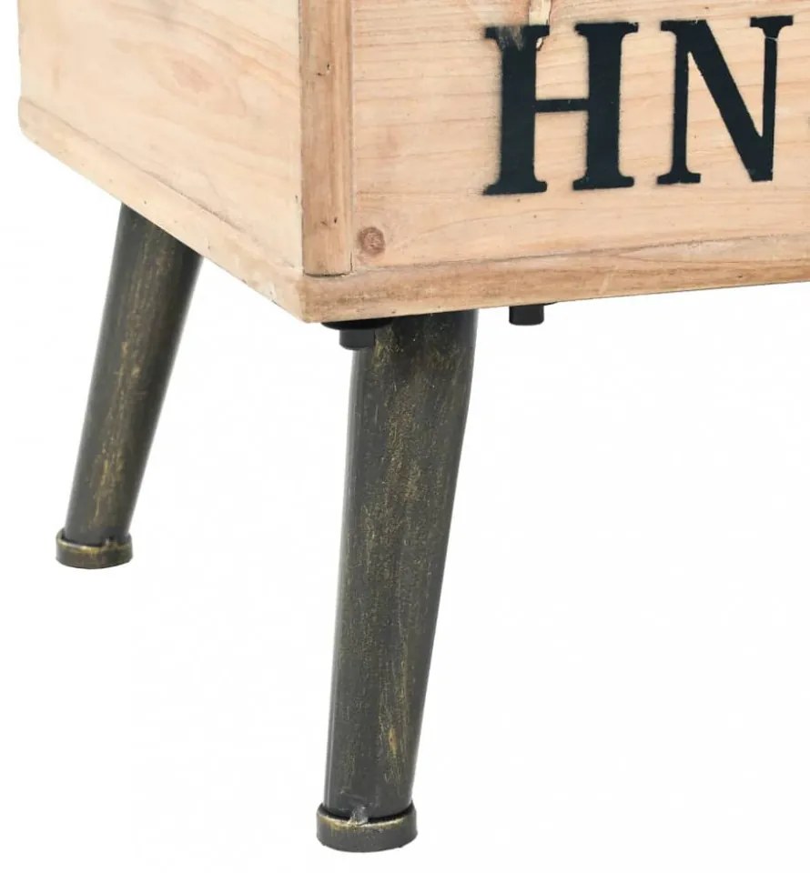 tömör fenyőfa tárolópad 110 cm