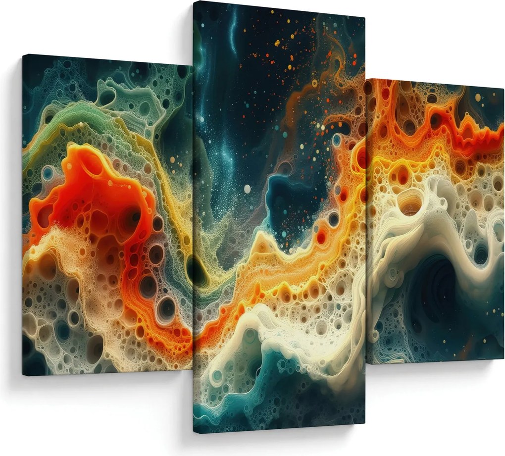 Kép - Modern absztrakció (90x60 cm)