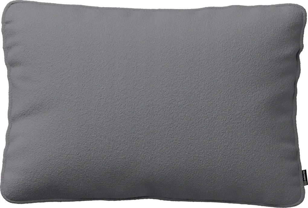 Párnahuzat 60x40 sötétszürke bukla