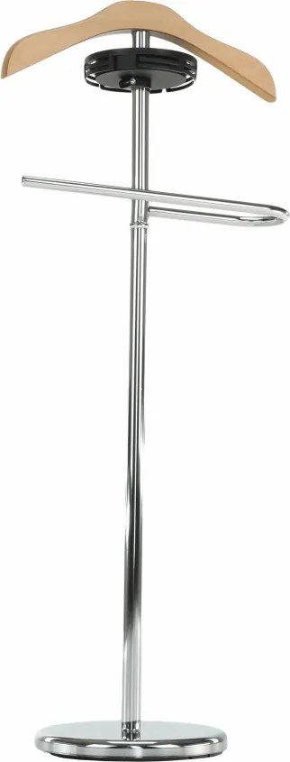 Szobainas, természetes fa/króm, SUNIL