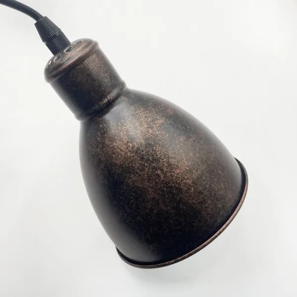 Brilagi - LED csillár kábeles felfüggesztéssel RIDDY 4xE27/60W/230V réz/patina