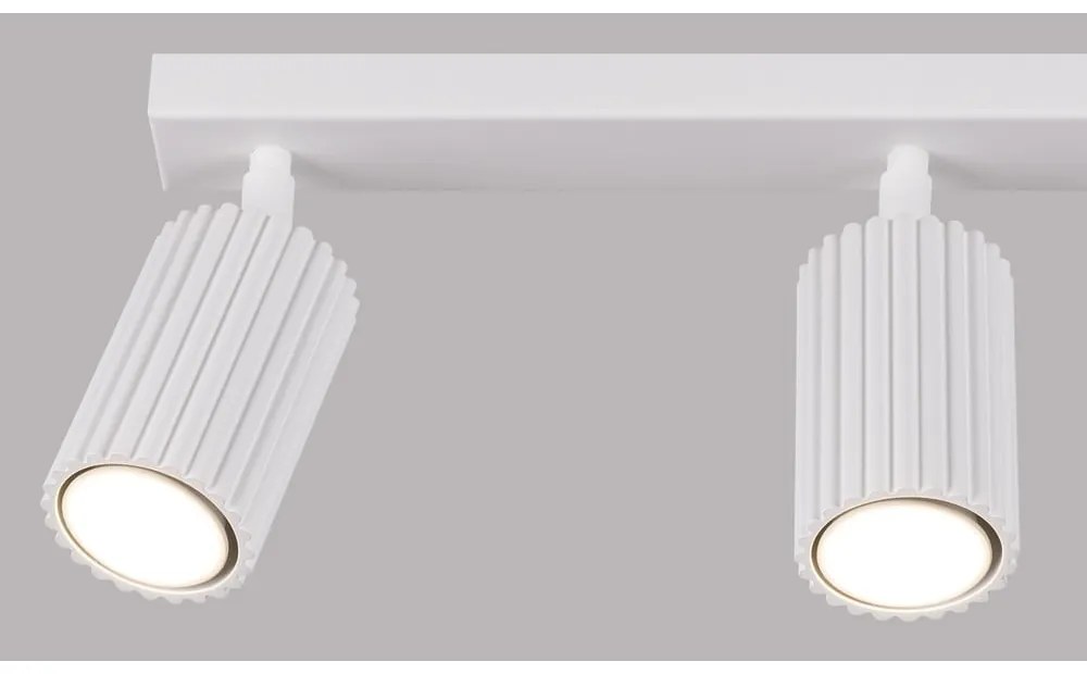 Fehér spotlámpa 6,5x45 cm Gleam – Sollux