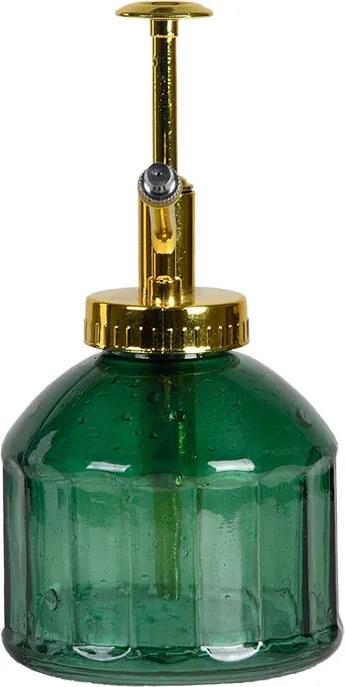 Klasszikus növénypermetező üvegből, 0,2 literes, zöld