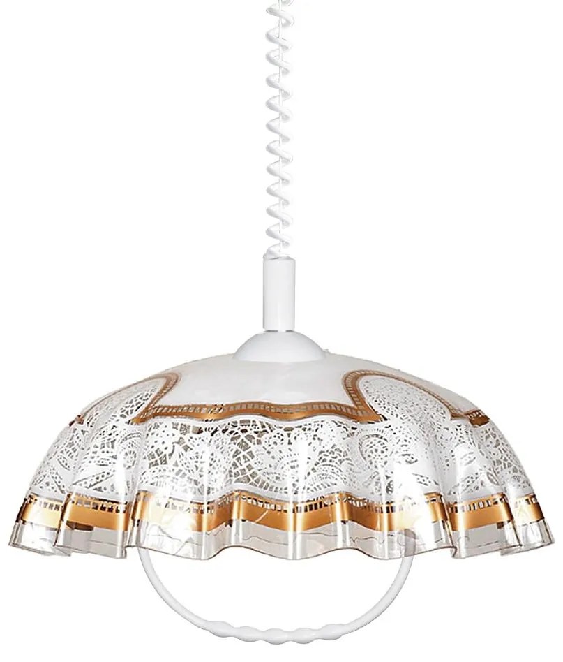 Prezent 74197 D01 - Állítható magasságú csillár LYRA 1xE27/60W/230V