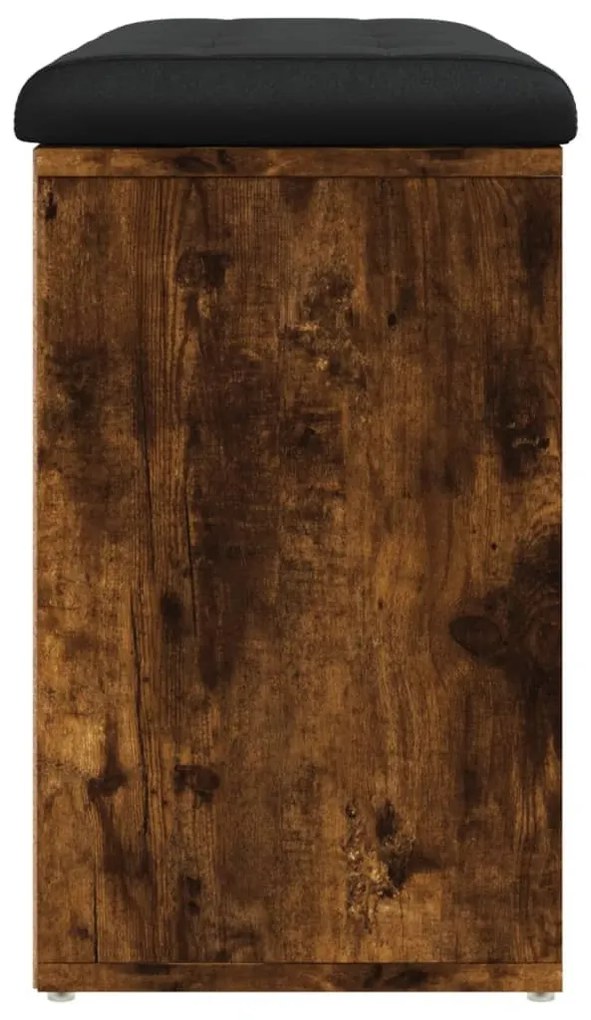 füstös tölgy színű szerelt fa cipőpolc 82 x 32 x 50 cm
