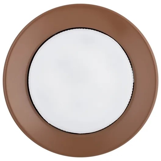 Argon 8916 - Mennyezeti lámpa ELORA 1xGX53/7W/230V átm. 11 cm terrakotta