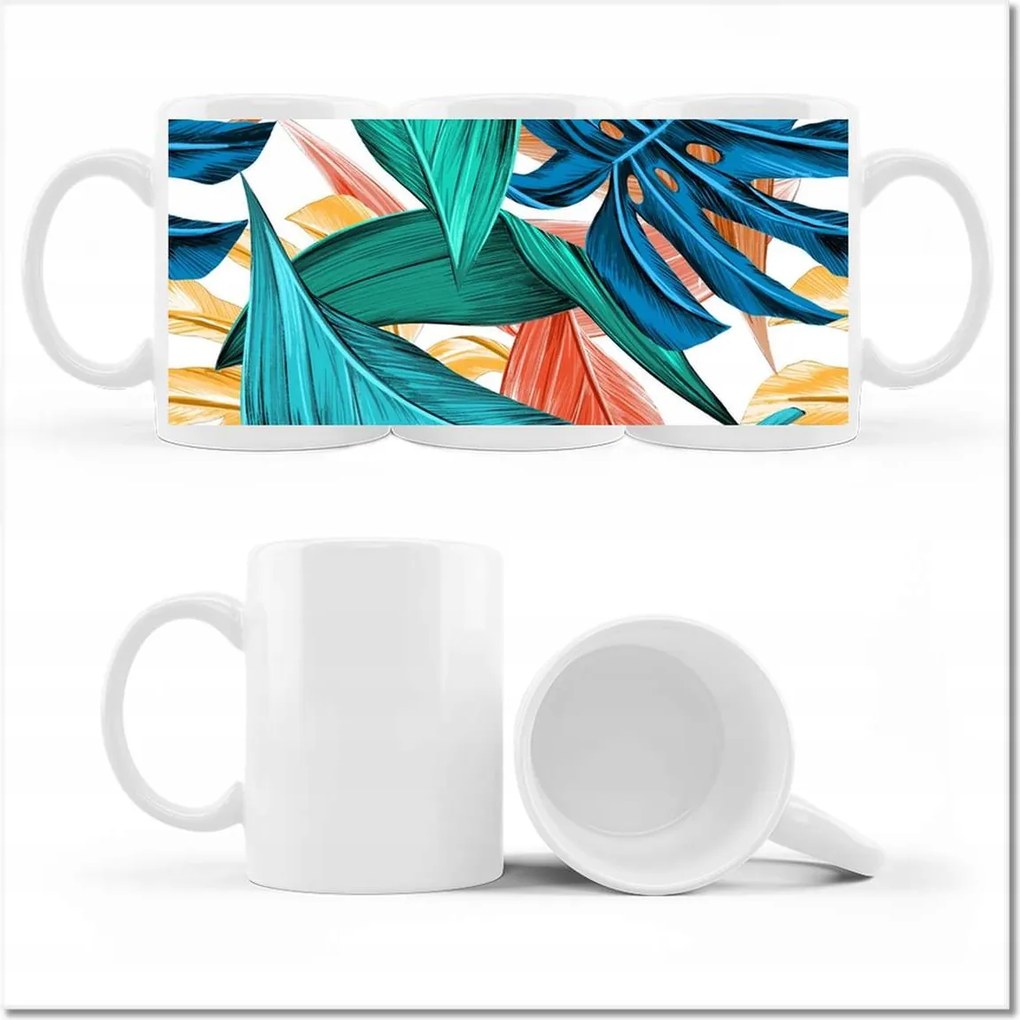 Fotó bögre Levelek kompozíció