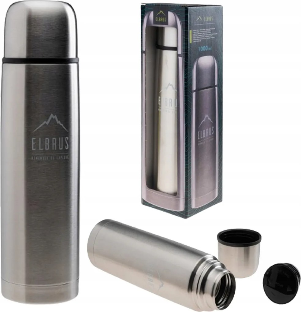 Turista Termosz Elbrus Garde 1000 ML Ezüst