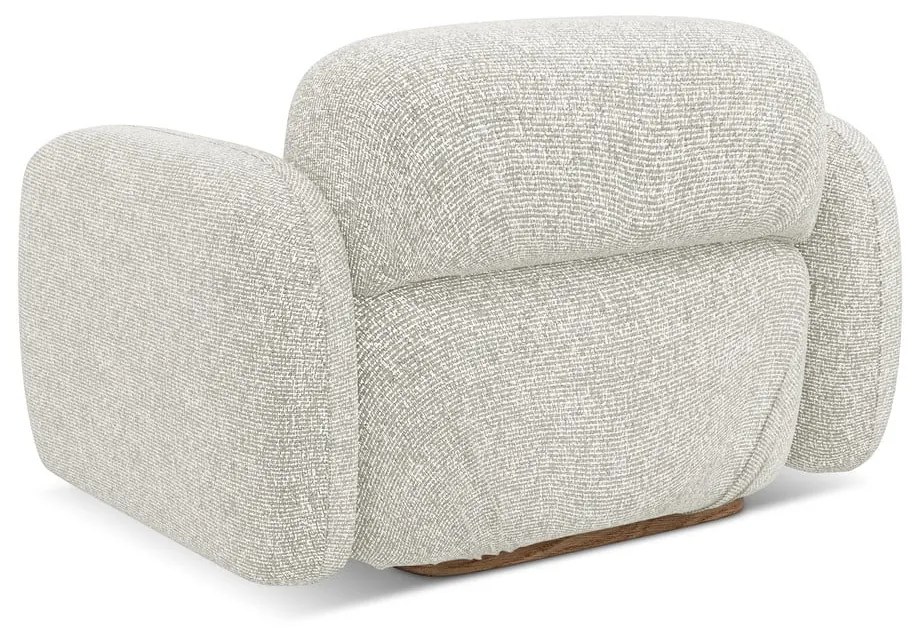 Krémszínű fotel Ailani – Makamii