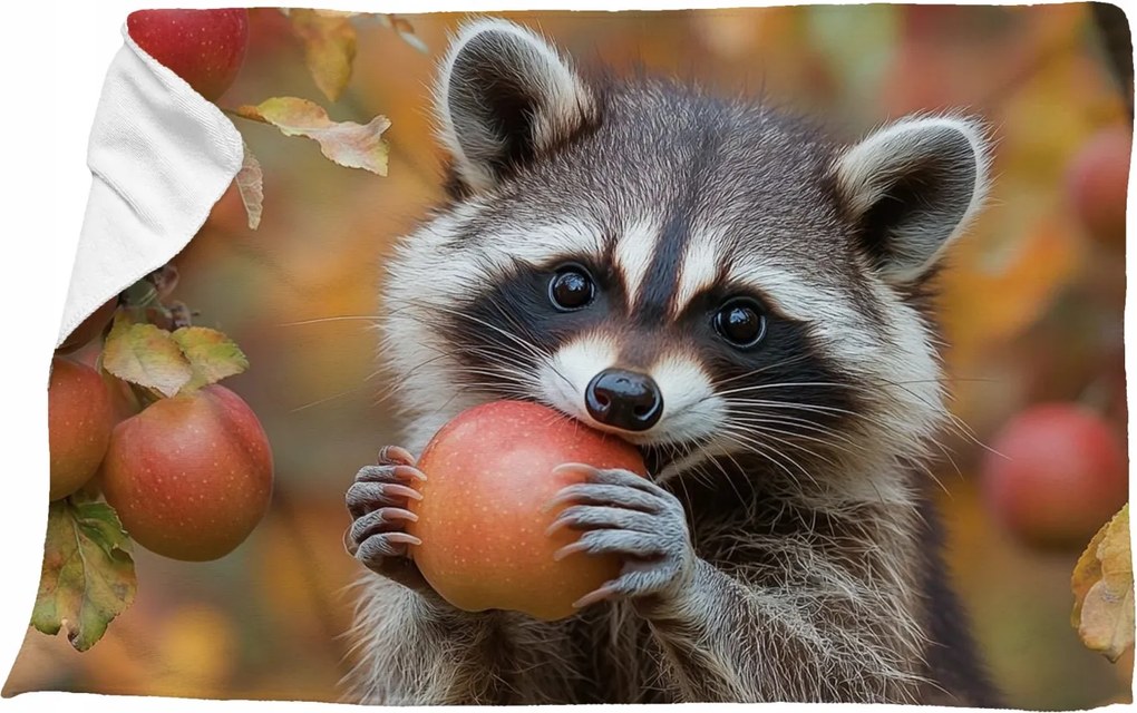 Mikroszálas Törölköző Mosómedve 70x100 gyorsan száradó fürdőmedence