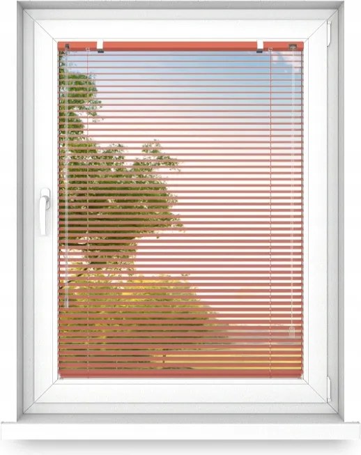 Alumínium Ablakos Vízszintes Redőny 25mm 110 x 40cm